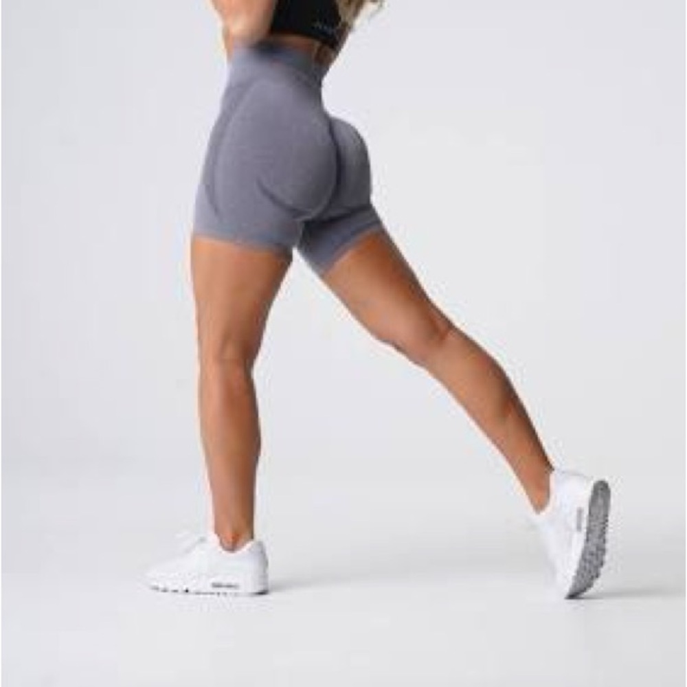 NVGTN | Grey Contour Shorts